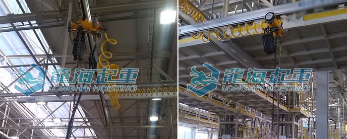 KHC氣動葫蘆應用行業(yè)