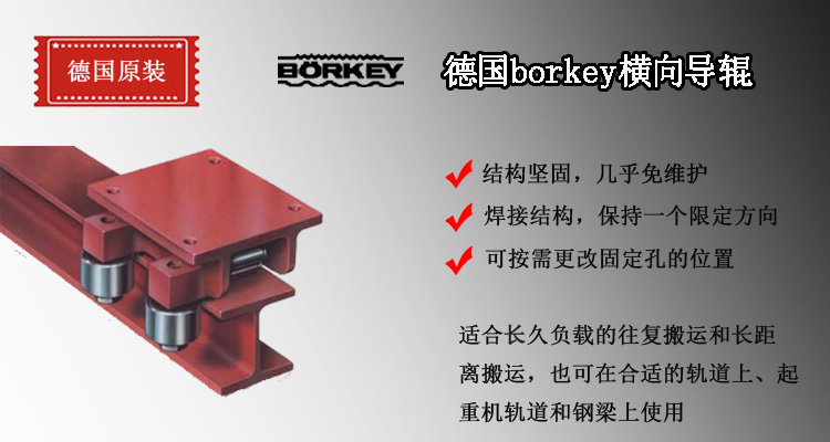 德國Borkey橫向導輥介紹